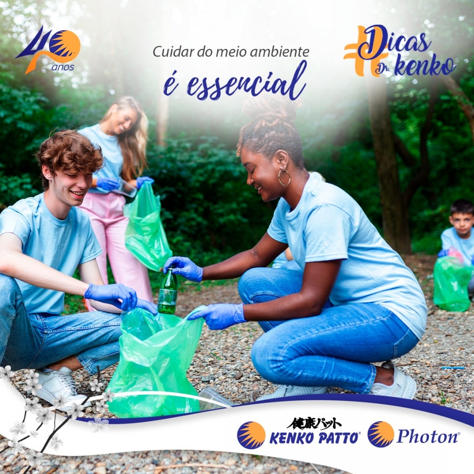 Cuidar do meio ambiente é essencial